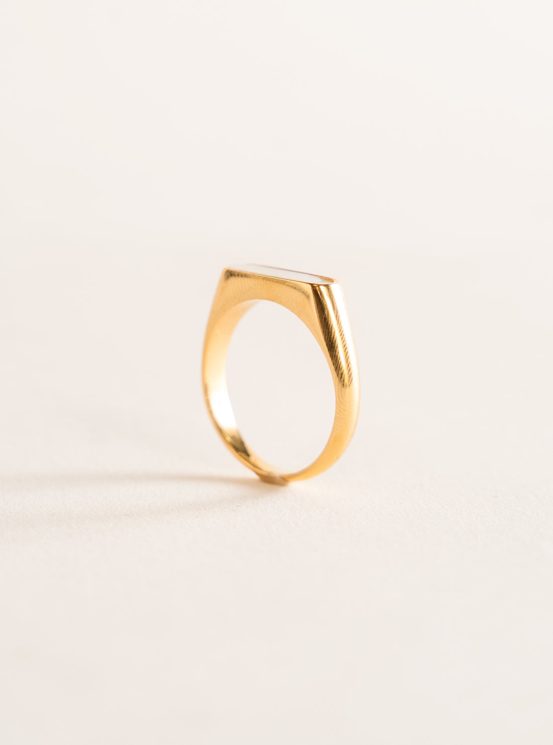 Moon Mystery Anillo, Blanco