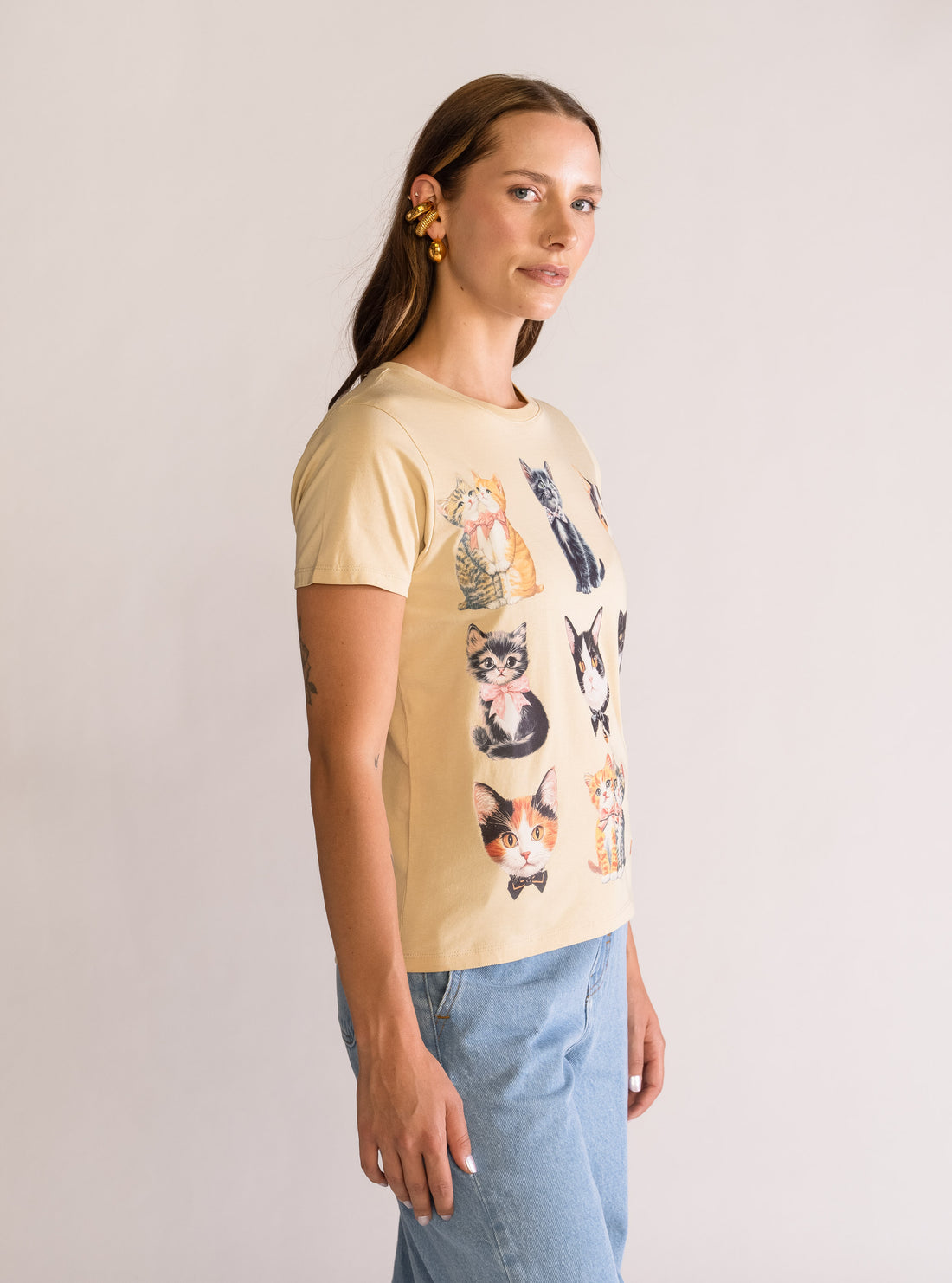Some Cats Regular Playera, Kaky