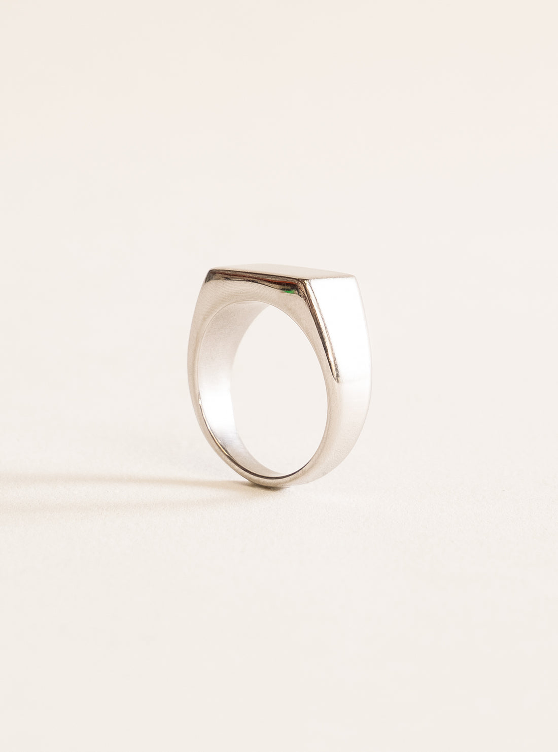 Minimal Shaper Ring, Plateado