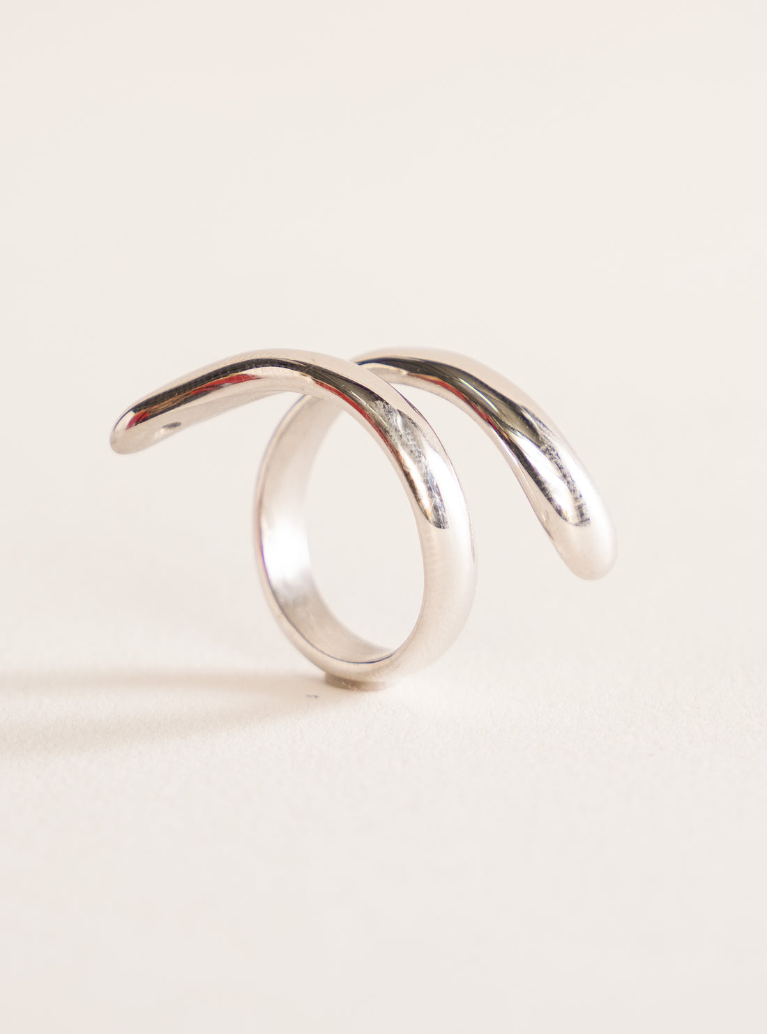 Casca Ring, Plateado