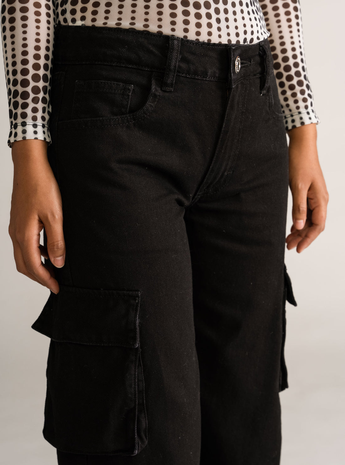 After Midnight Cargo Jeans, Negro