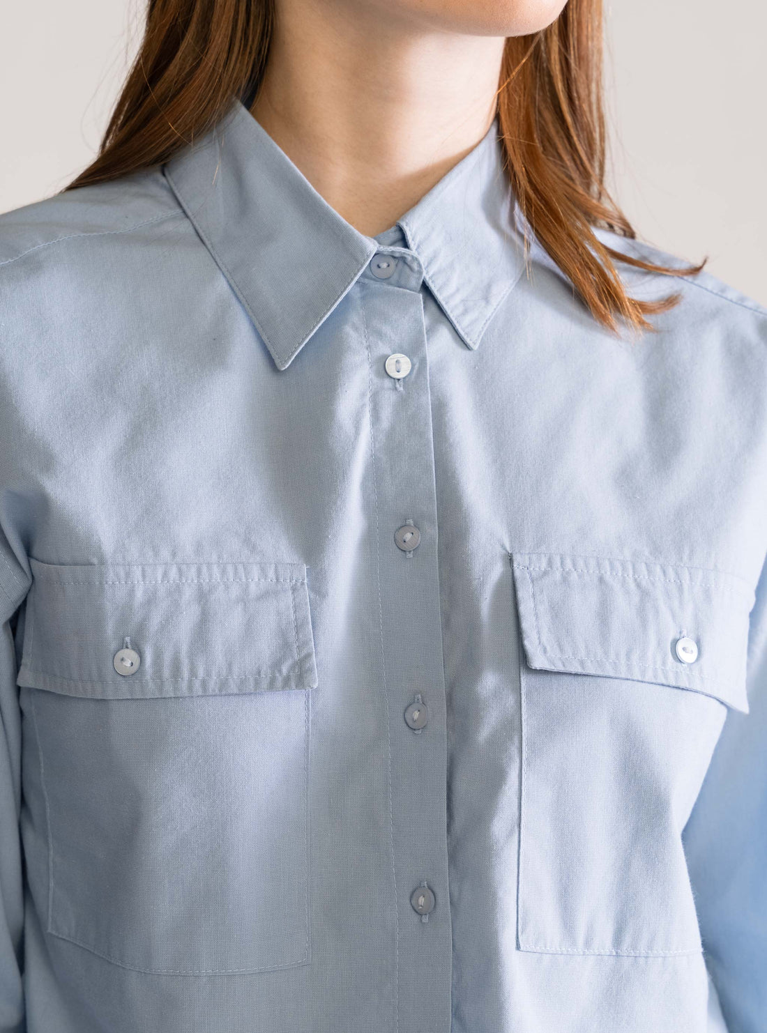 Don't Call Me Baby Blusa, Celeste
