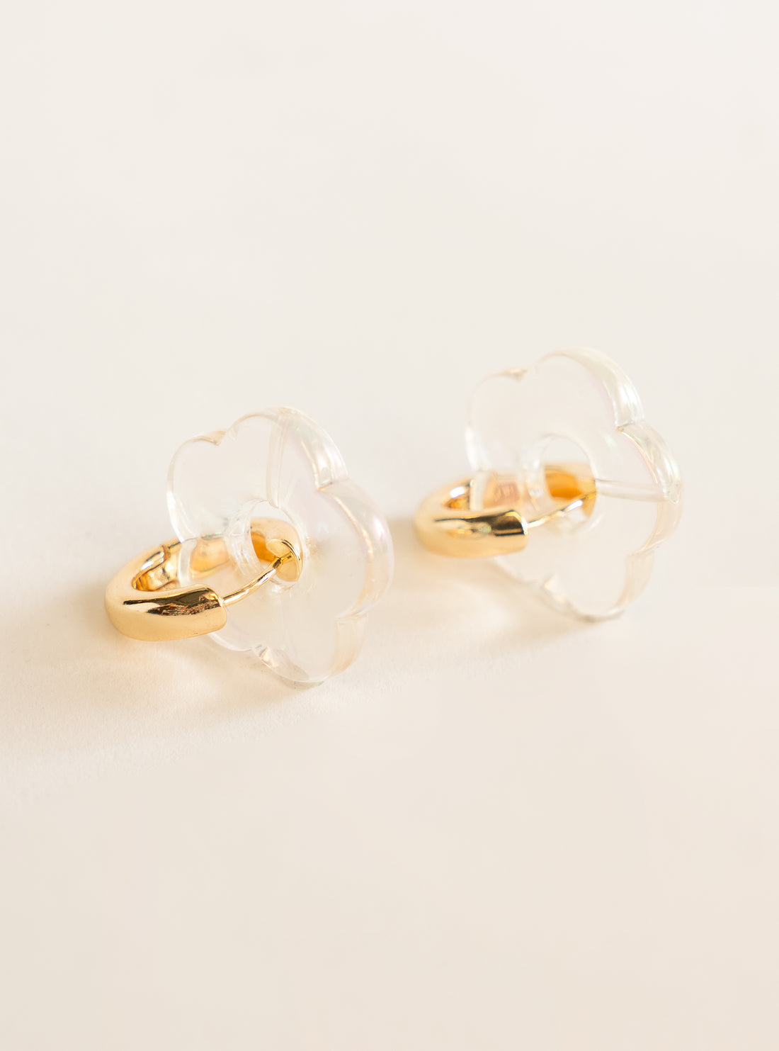 Daisies Earring, Blanco