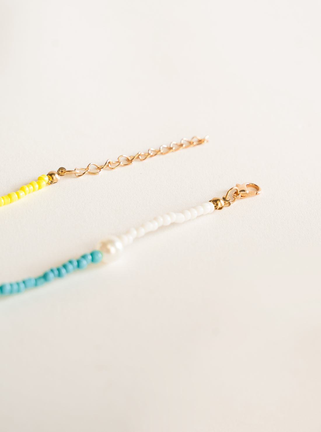 Smiley Necklaces, Amarillo Claro