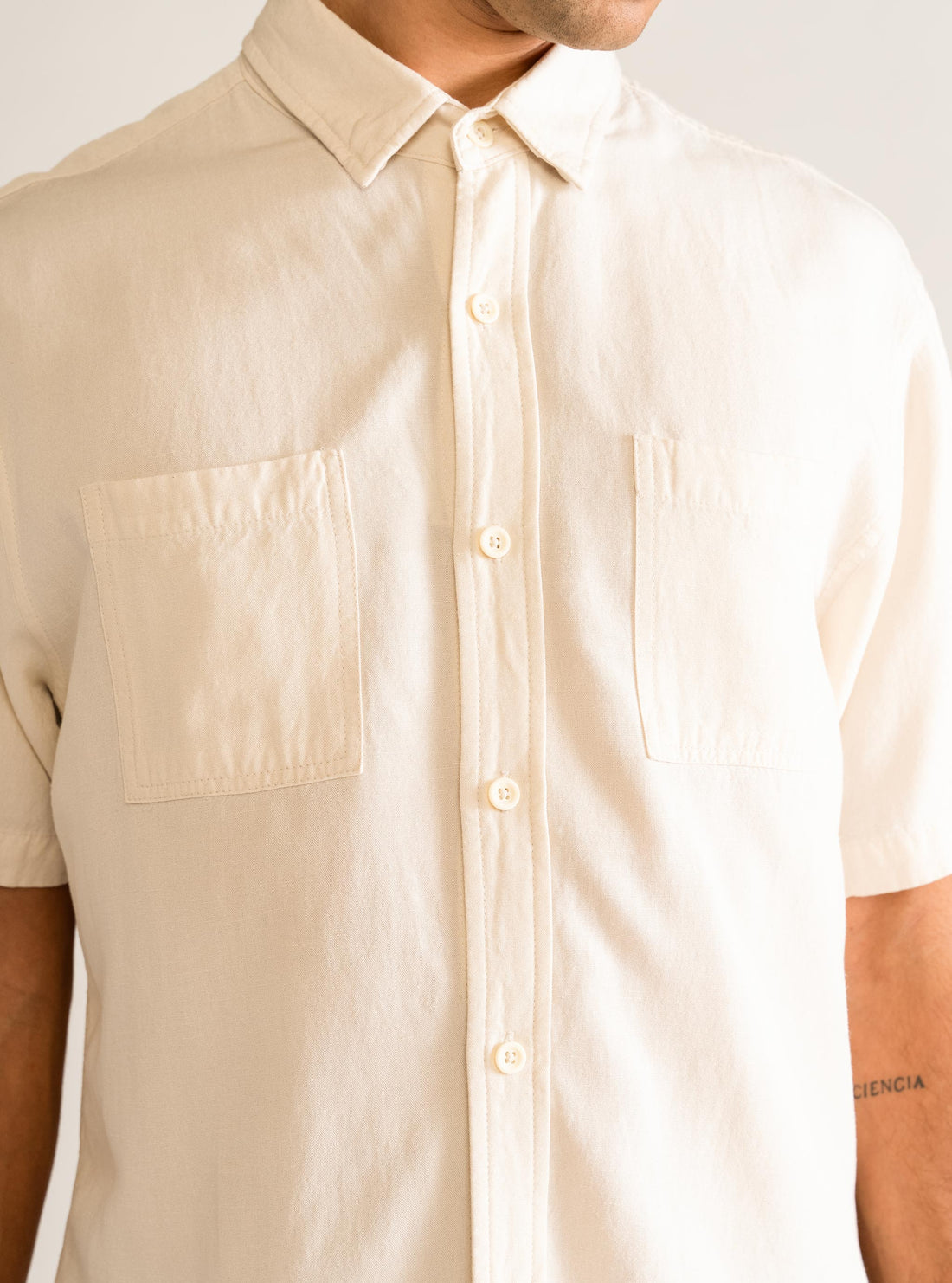 Temperance Shirt, Crema