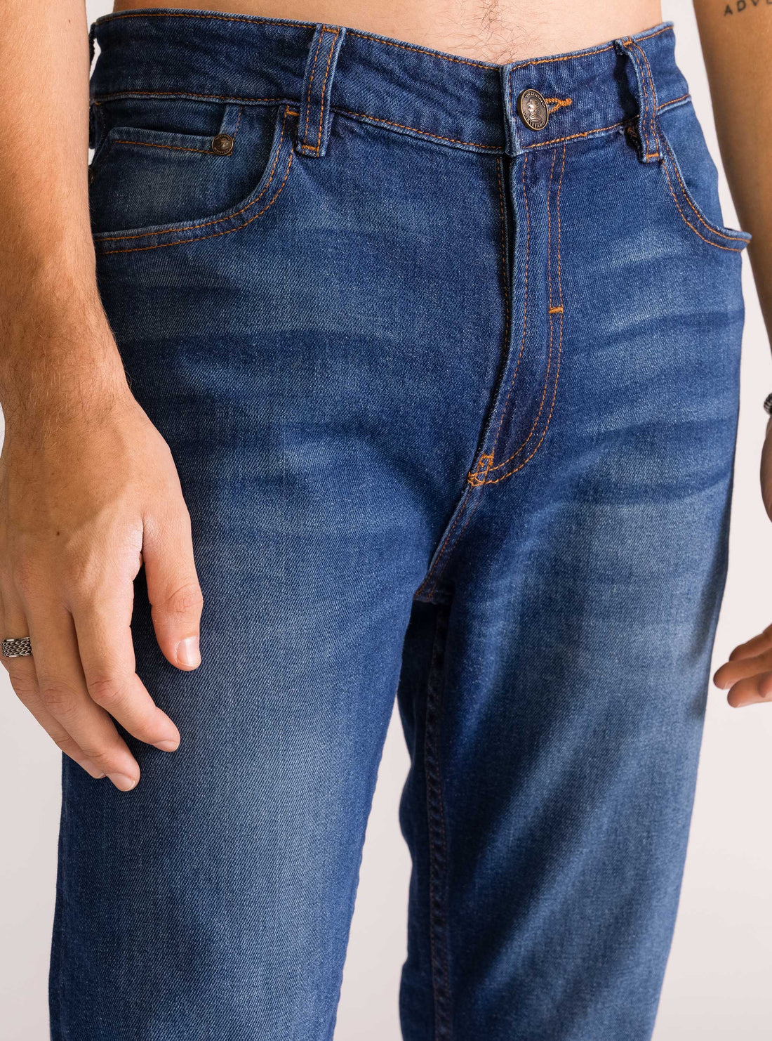 Cash Only Slim Jeans, Azul Claro