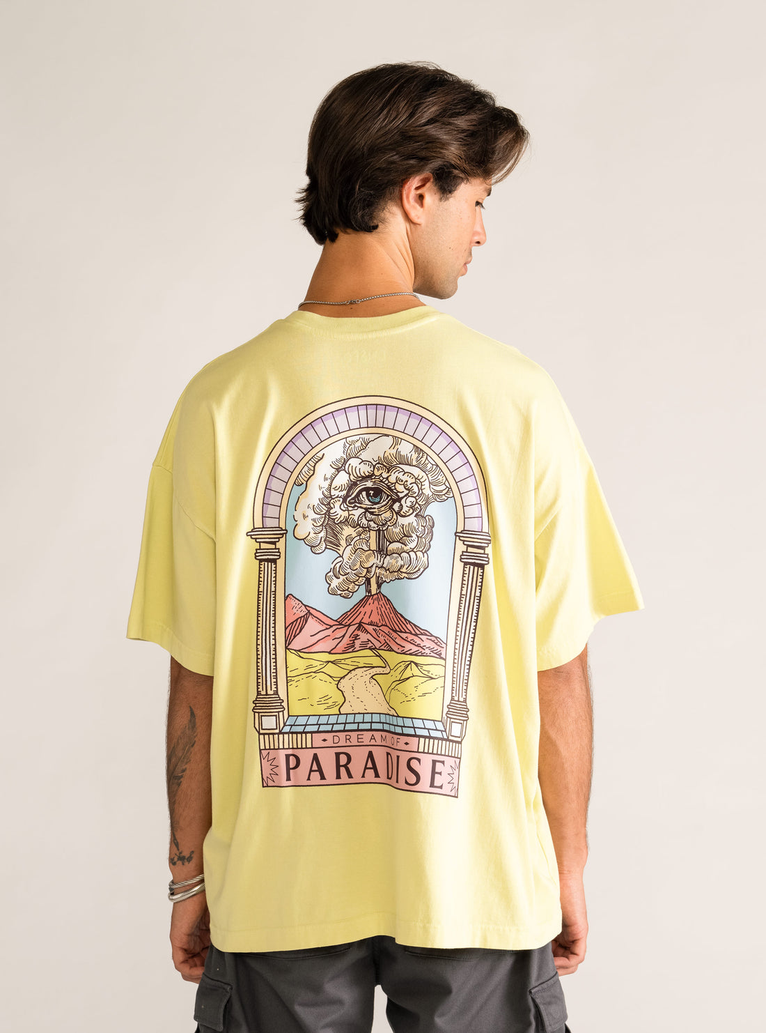 Arcana Oversize T-Shirt, Verde Claro