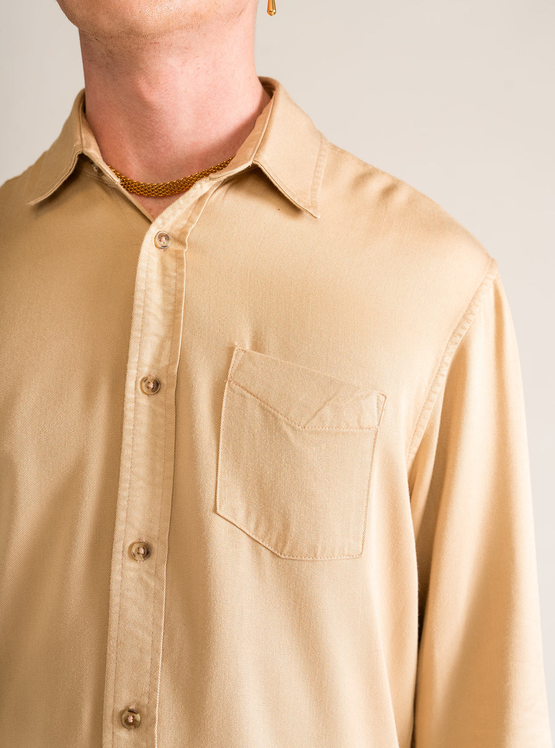Alabama Shirt, Beige