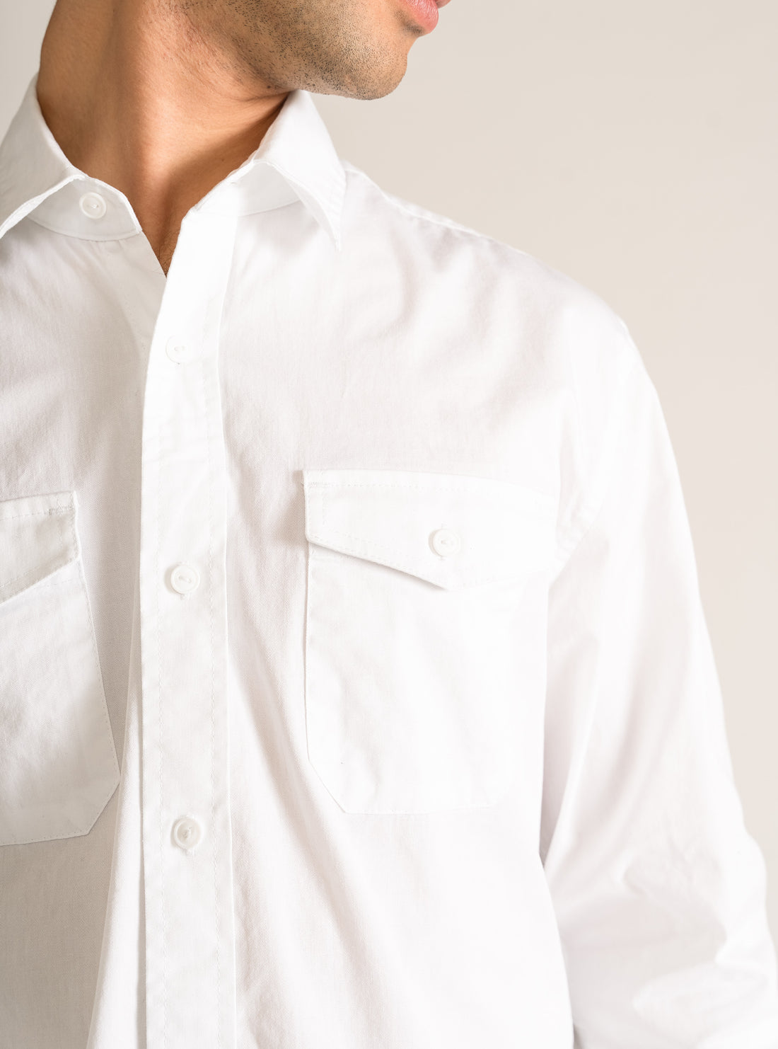 Light Resort Shirt, Blanco