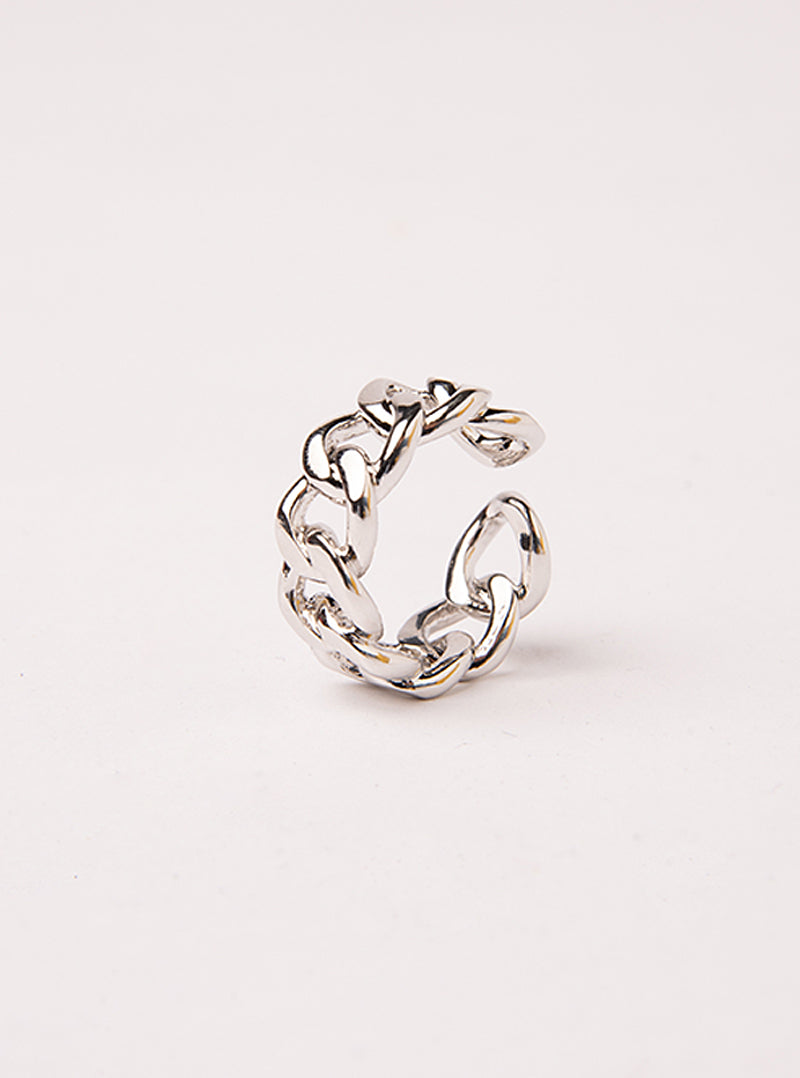 Chain Breaker Ring, Plateado
