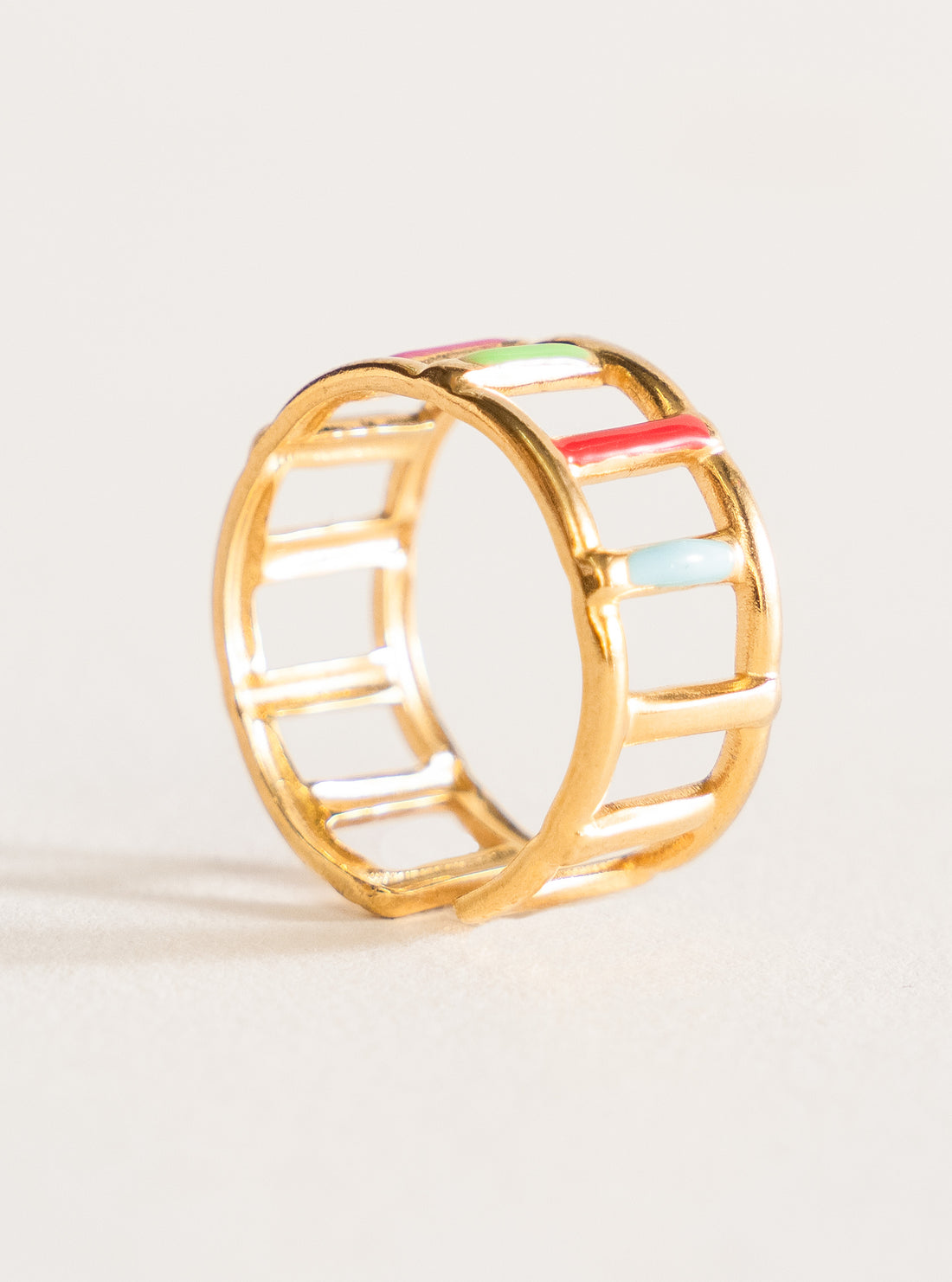 Corded Jams Ring, Celeste