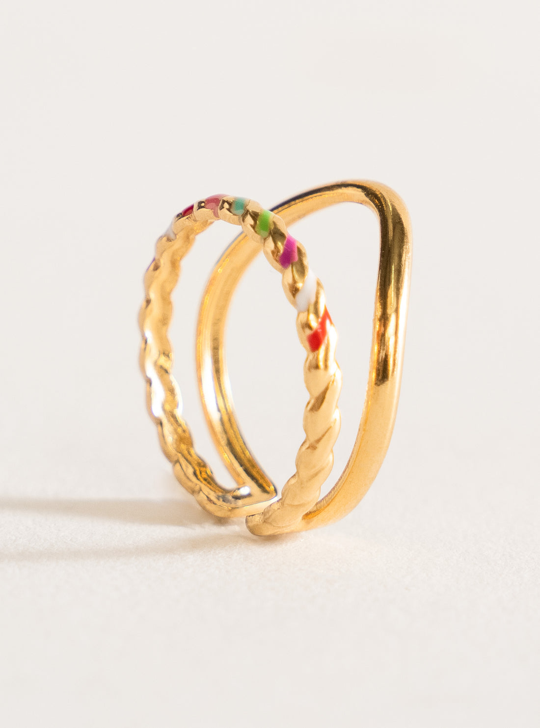 Corded Jams Ring, Rojo