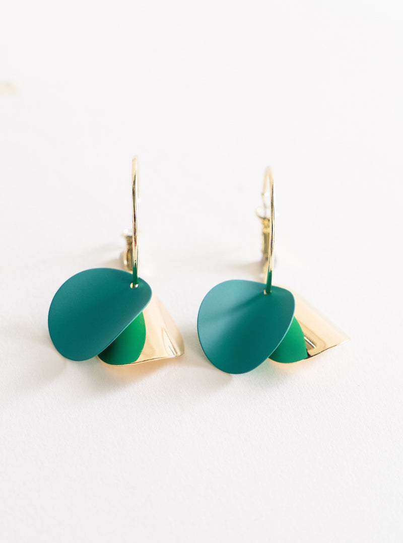Cover Me In Sunshine Earrings, Aqua