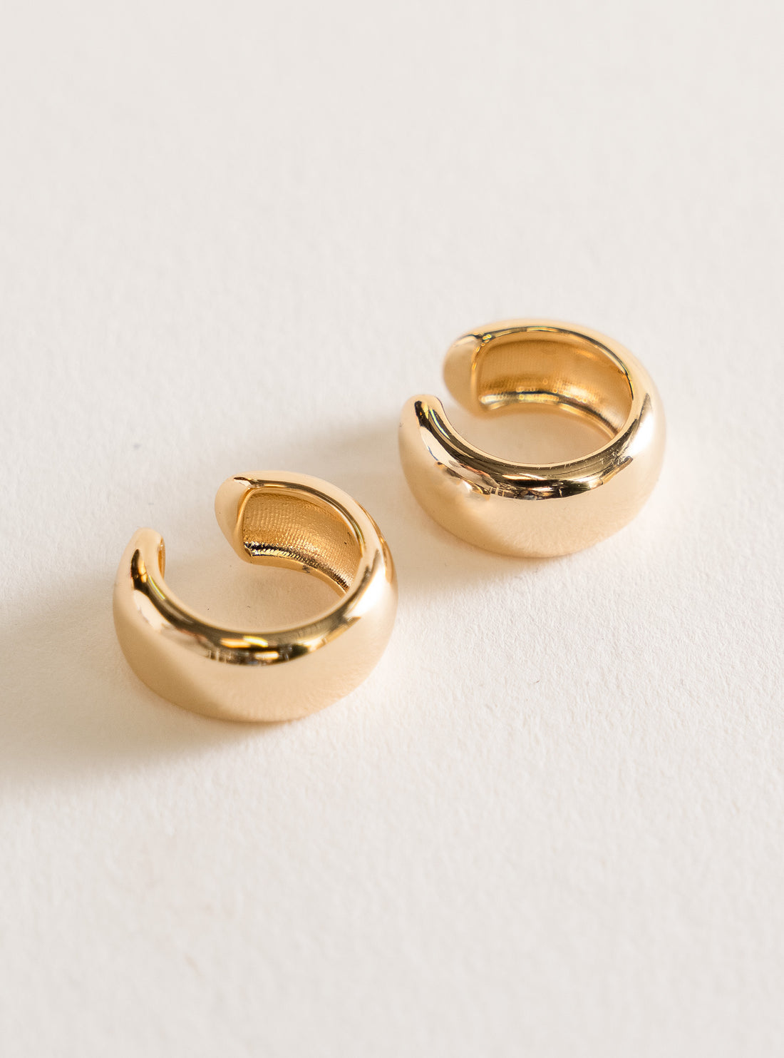 U Shaped Ear Cuff Clip Earring, Dorado