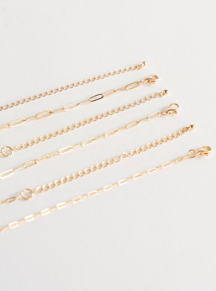 Third Wheeling Necklace, Dorado