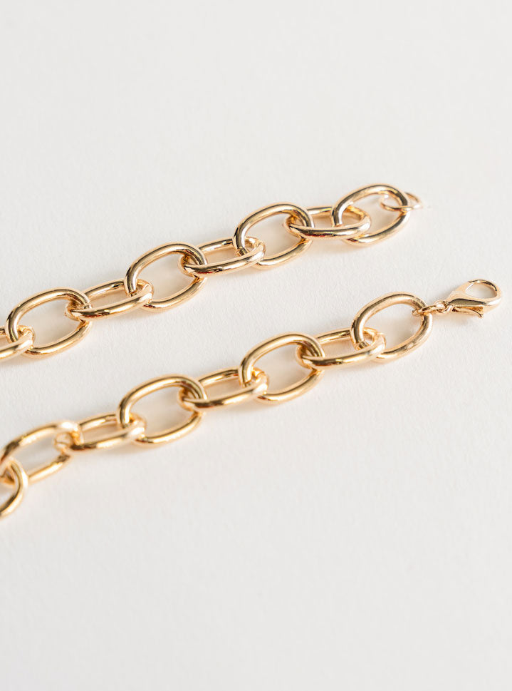 Cosmic Cassini Necklace,  Dorado