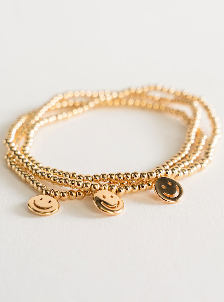 Because I'm Happy Bracelet, Dorado