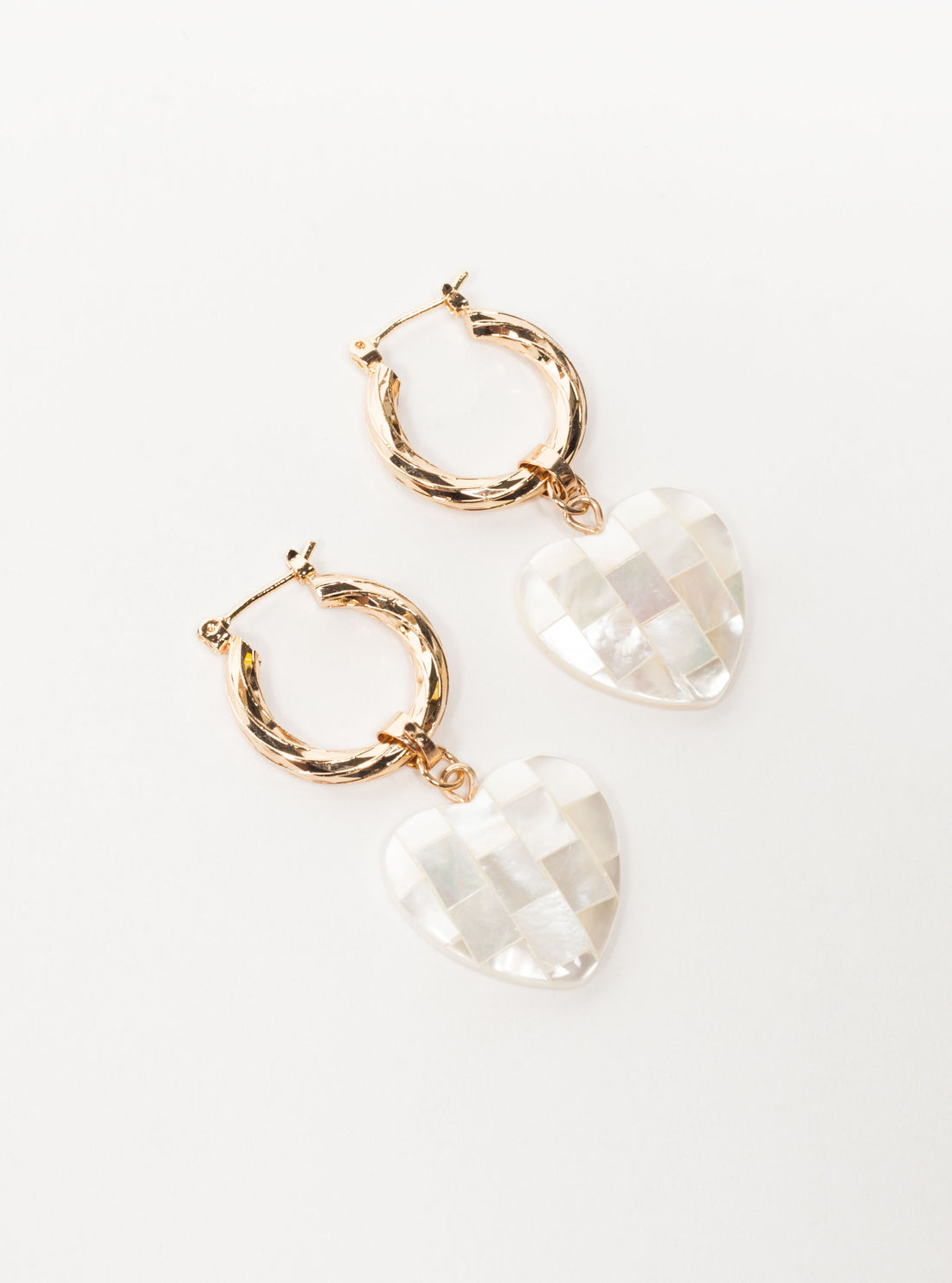 Heart Of Gold Earrings, Dorado