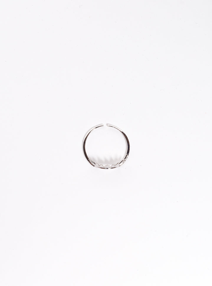 Sun Rising Ring, Plateado