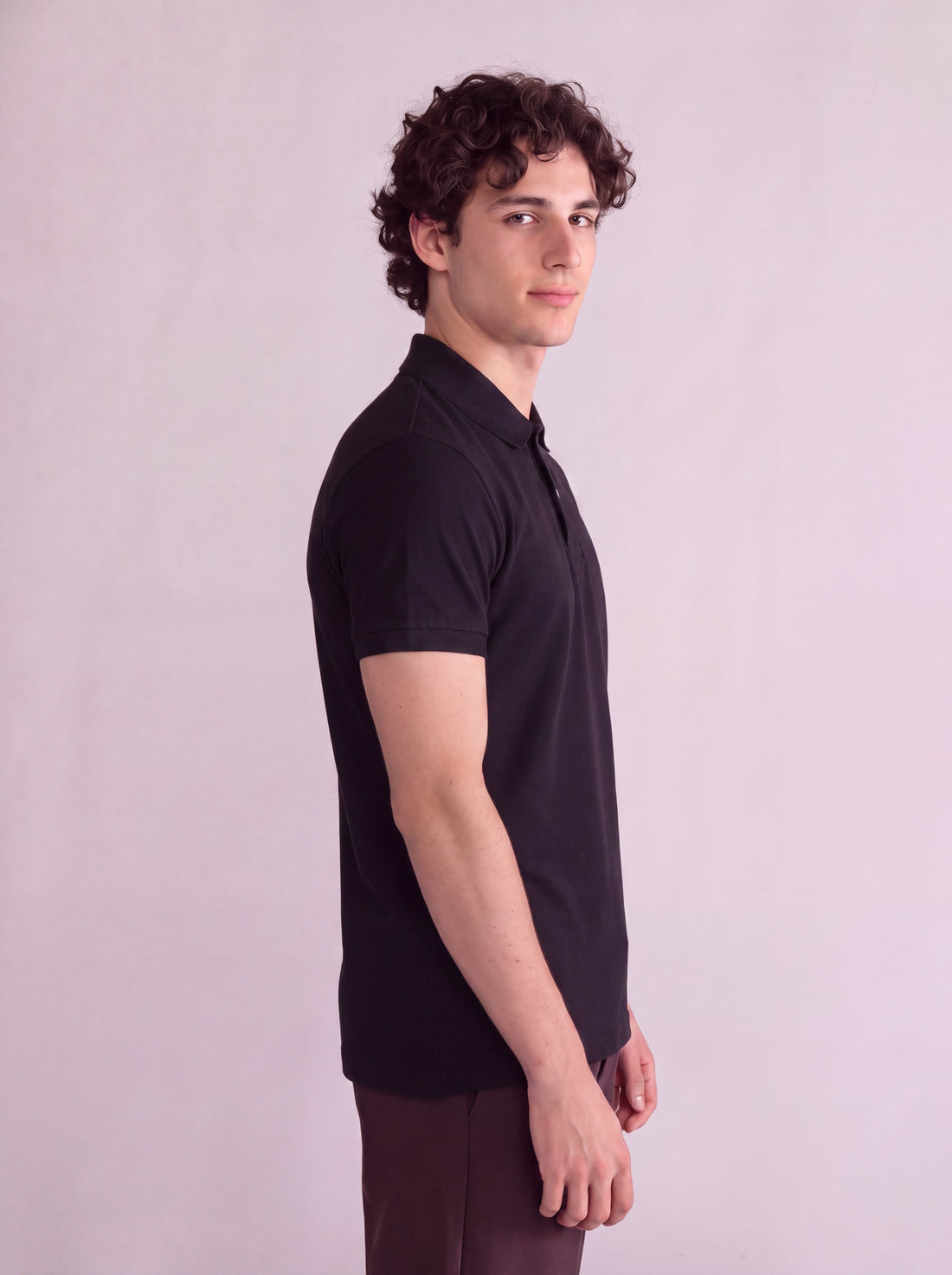 Basic Polo Premium, Negro