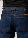 Buckle Up Vintage Fit Jeans Azul Obscuro – jeans regular fit para hombre Distefano (vista 5)