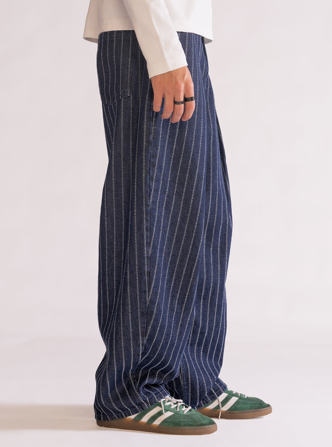 A Statement Baggy Jeans, Azul Claro