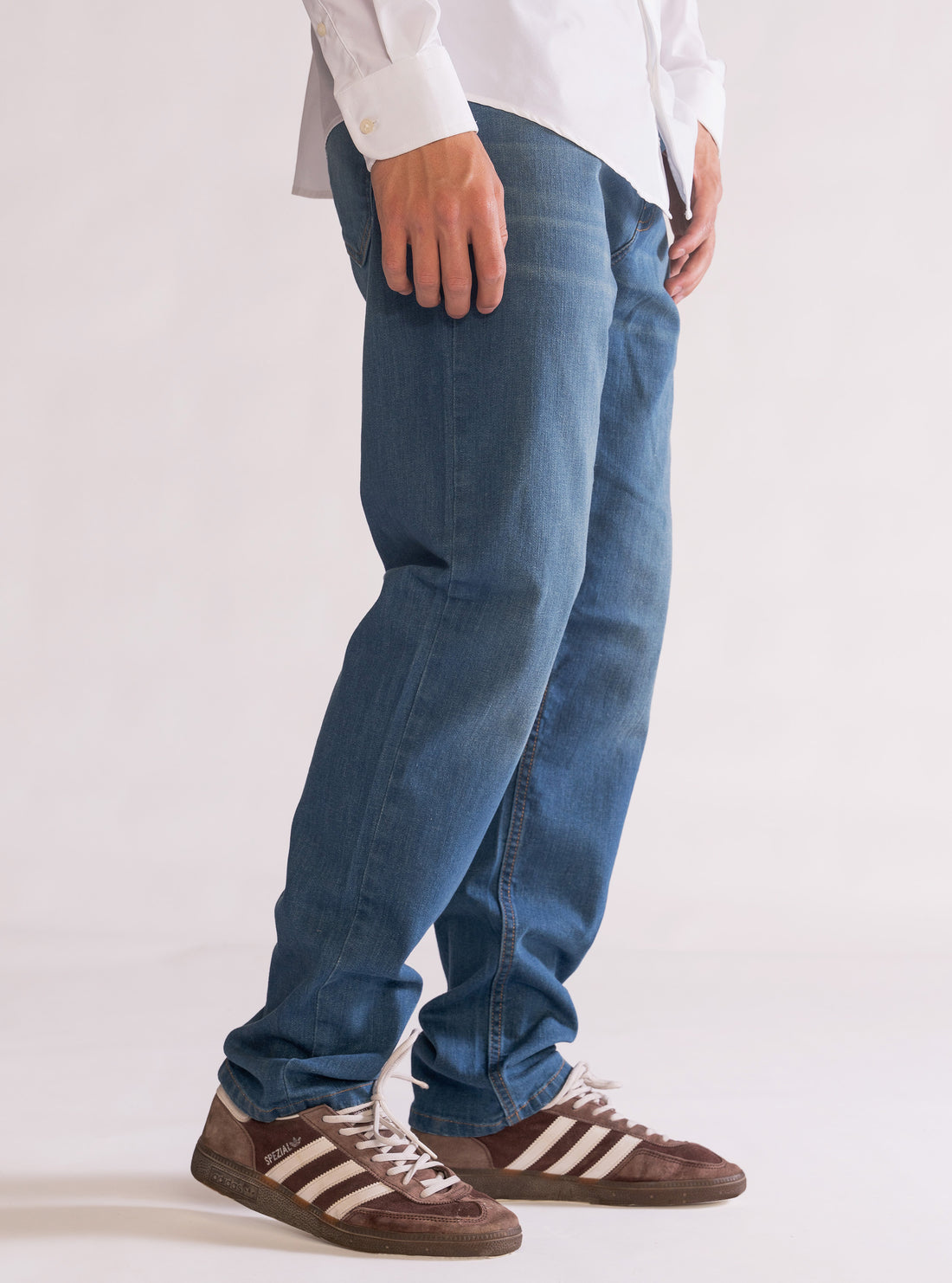 Golden Ration Slim Fit Jeans, Azul Obscuro