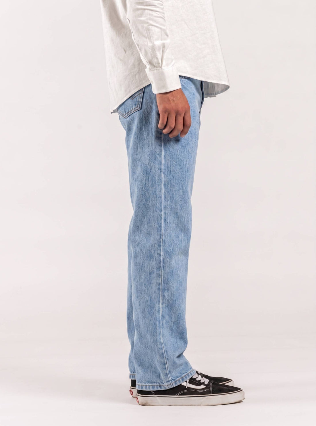 On The Go Jeans Recto, Celeste