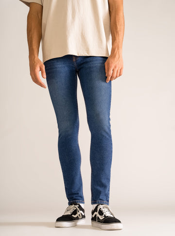 New Rolex Skinny Jeans, Azul Obscuro