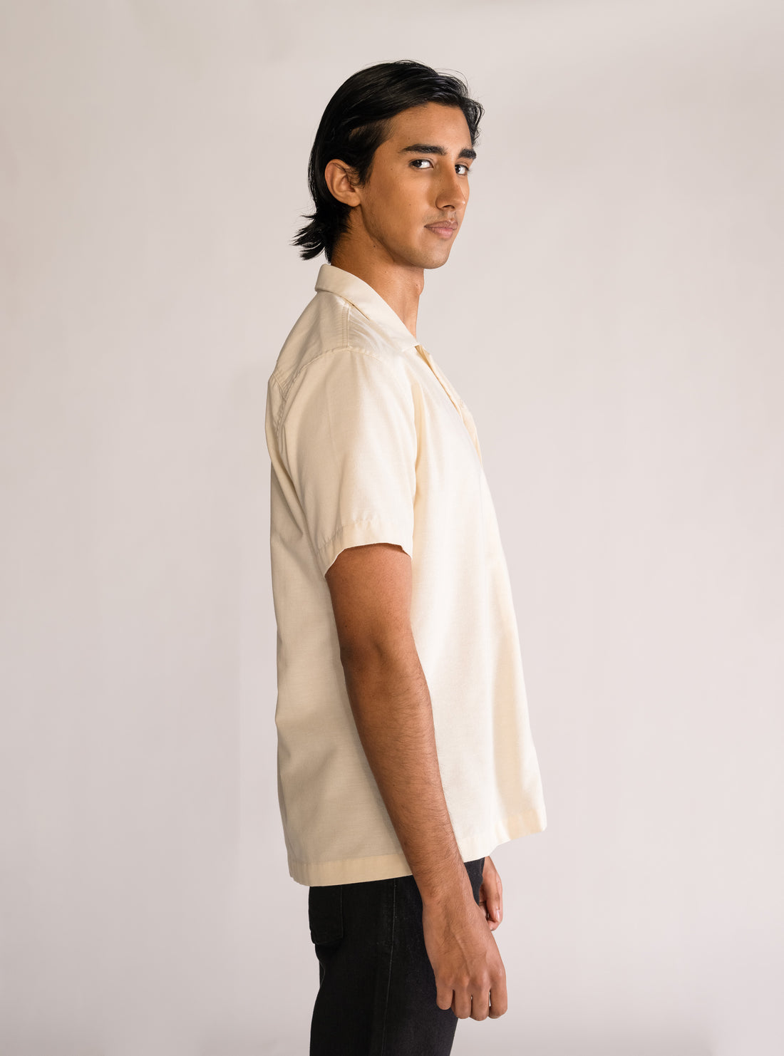 Done And Dusted Camisa, Amarillo Claro