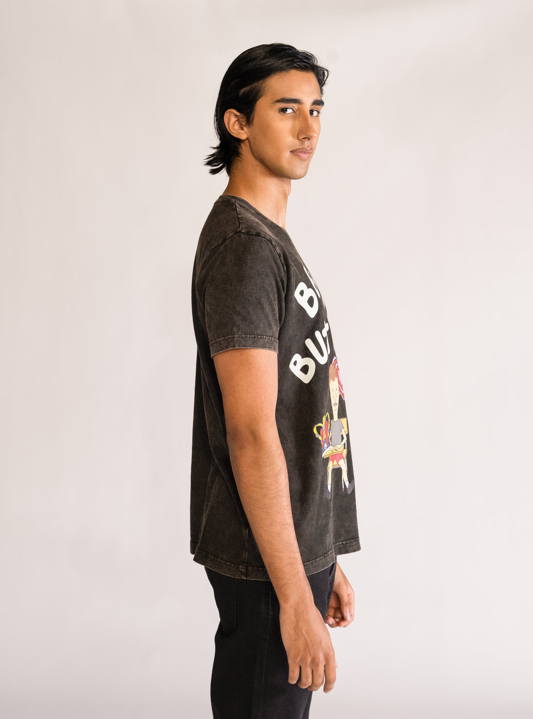 Can You Like Sh*t Up Playera, Gris Obscuro