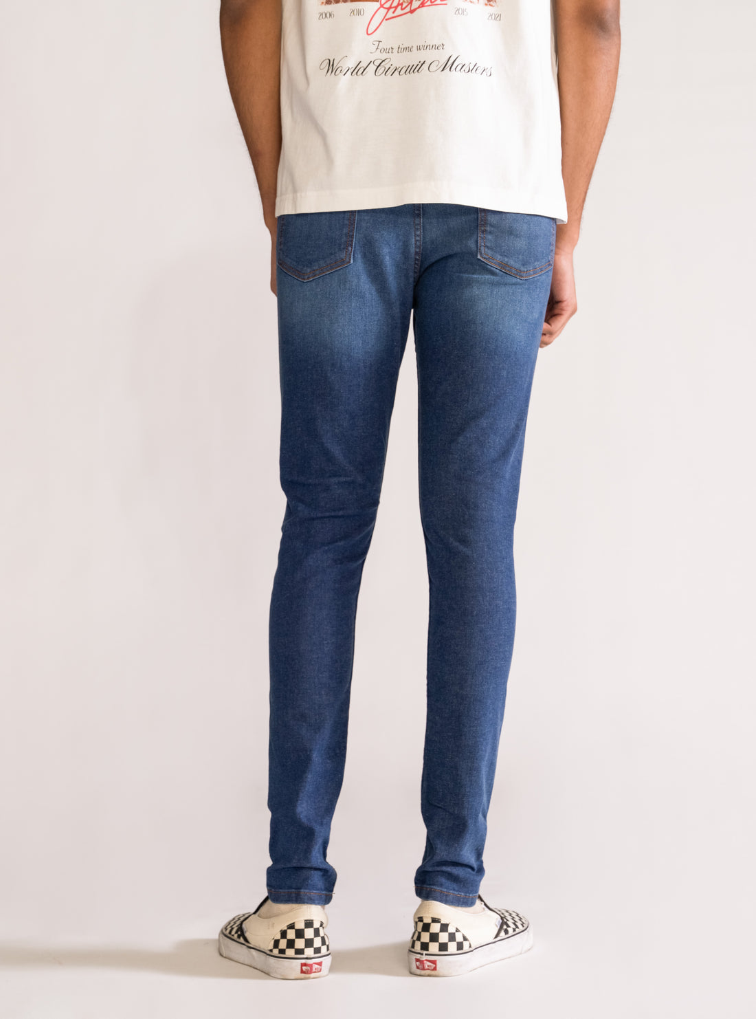 Owning The Night Skinny Jeans, Azul Obscuro