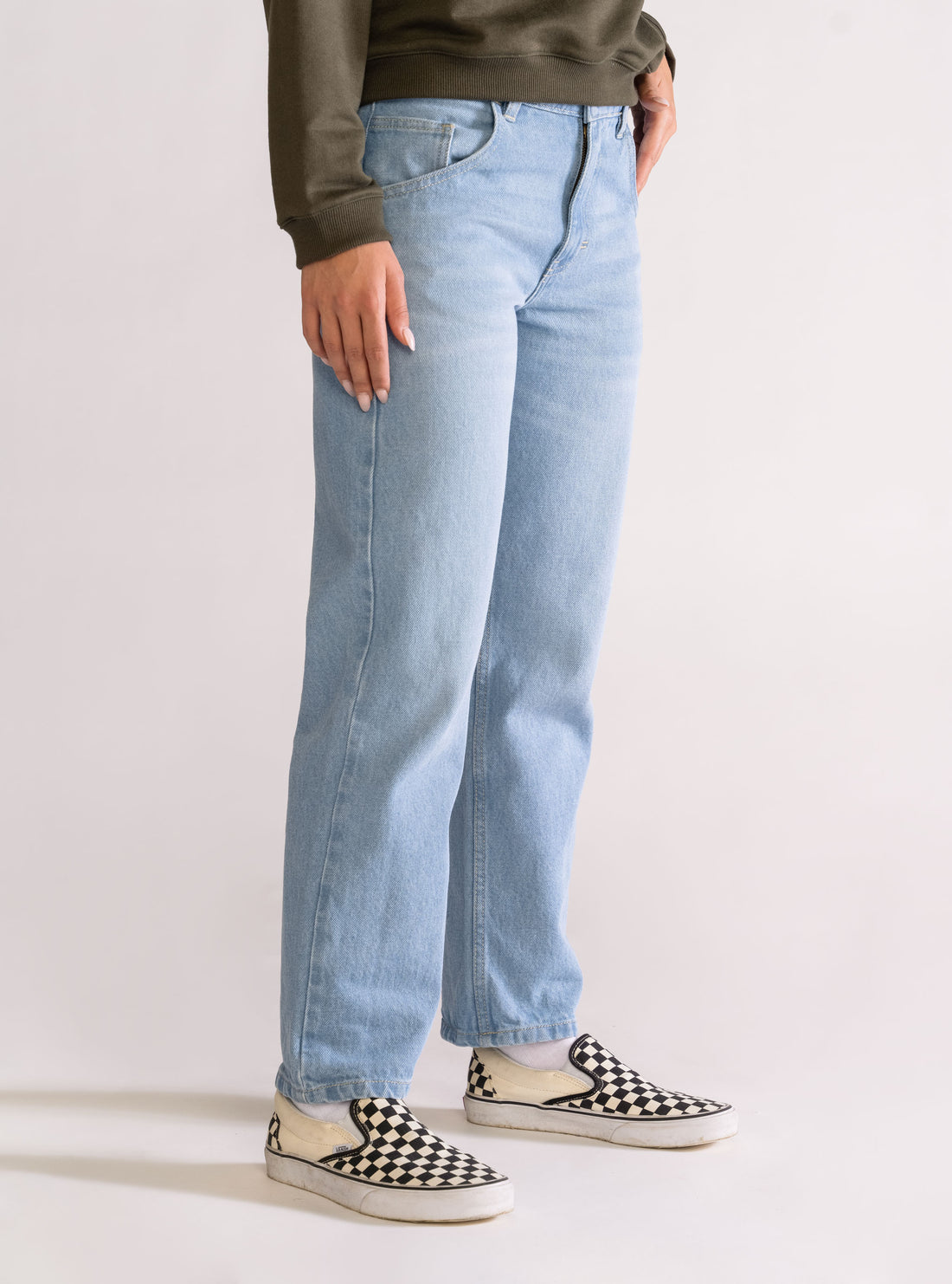 Birds of a Feather Slim Jeans, Celeste