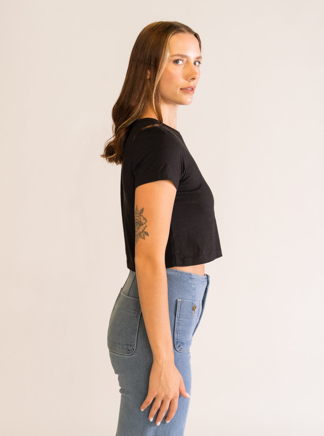 Cocktail Baby Playera, Negro