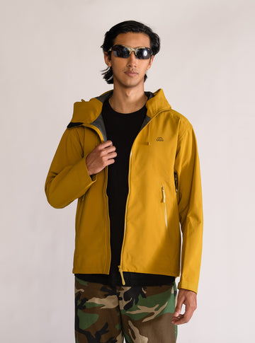 Hooded Water Proof Style, Mostaza