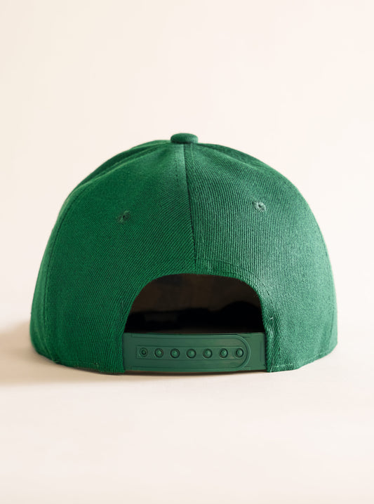 The Hard Way Snapback Cap, Verde Claro