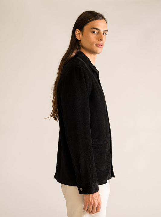 Mind Of Mine Corduroy Jacket, Negro