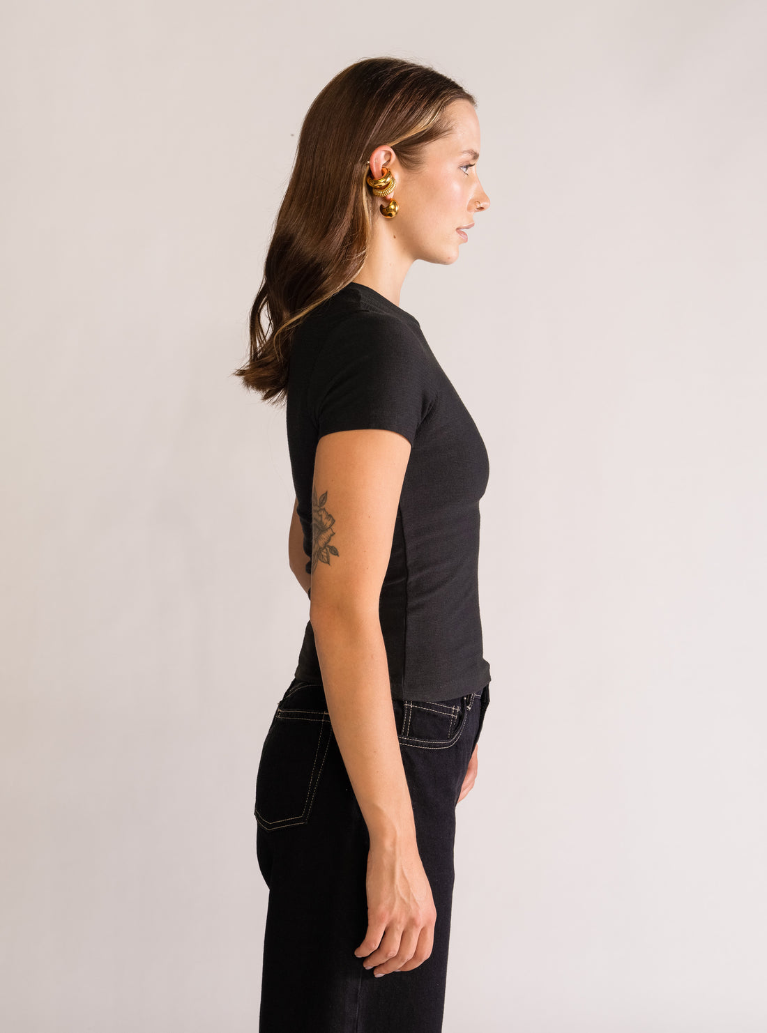 Diamond Baby Playera, Negro