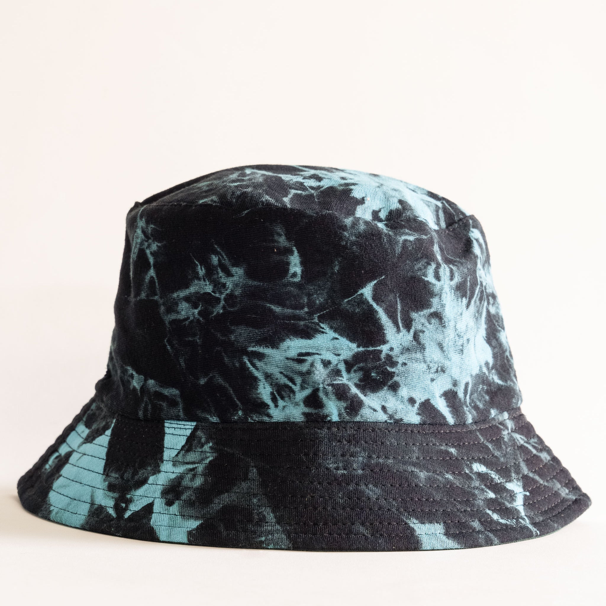 Stylish Reversible Tie Dye Bucket Hat, Turquesa