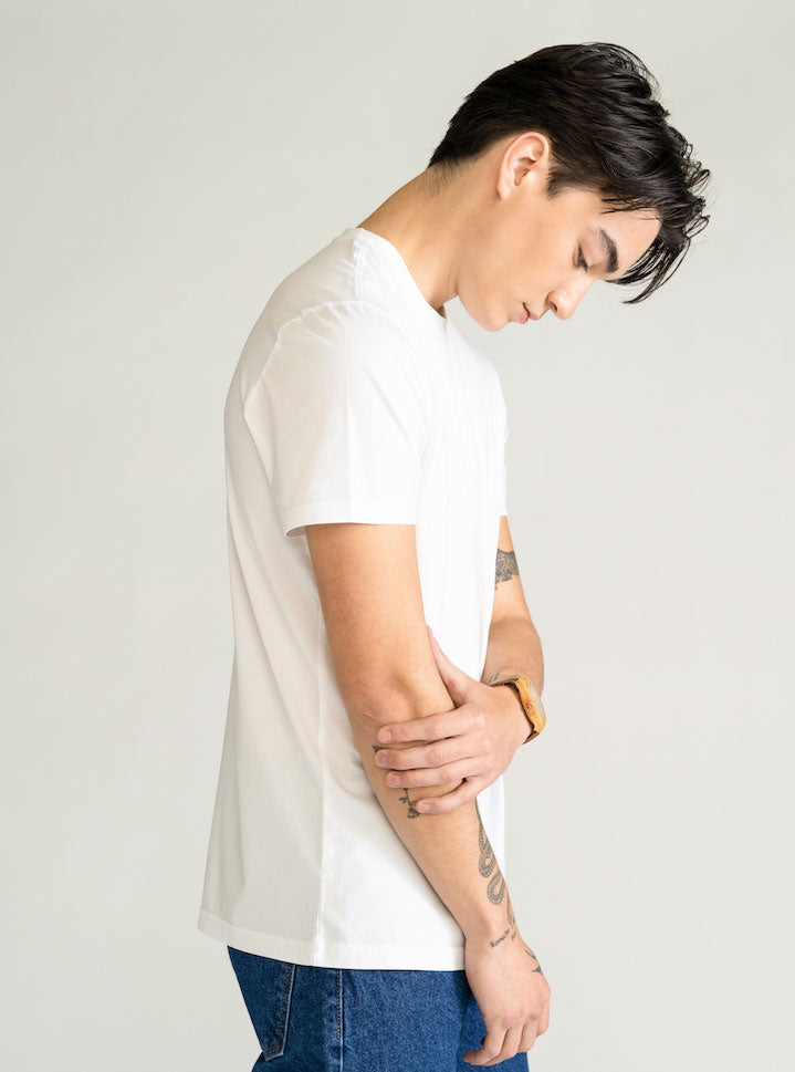 Basic T-Shirt Premium, Blanco