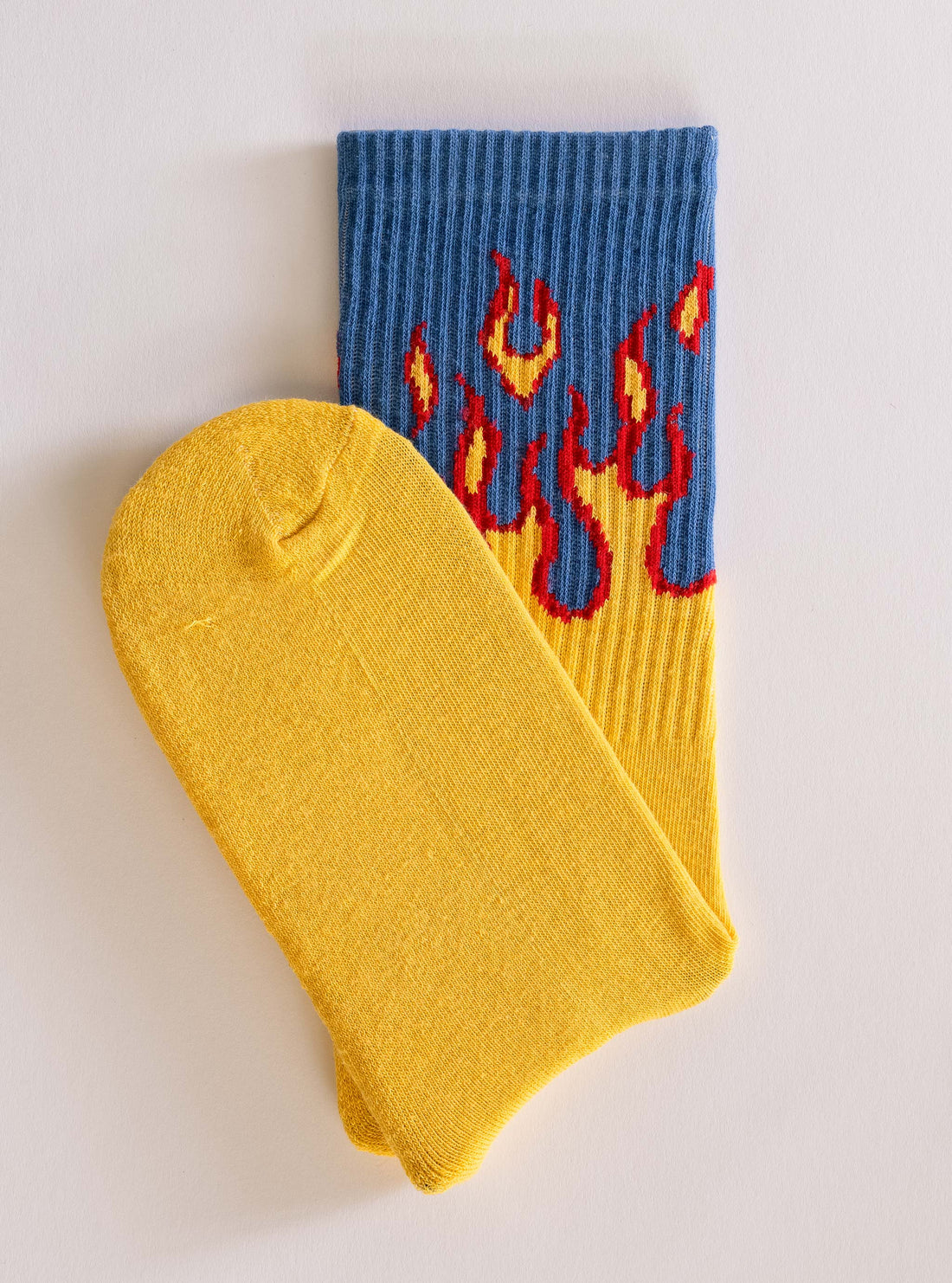 Never Sockless Calcetín, Amarillo Claro
