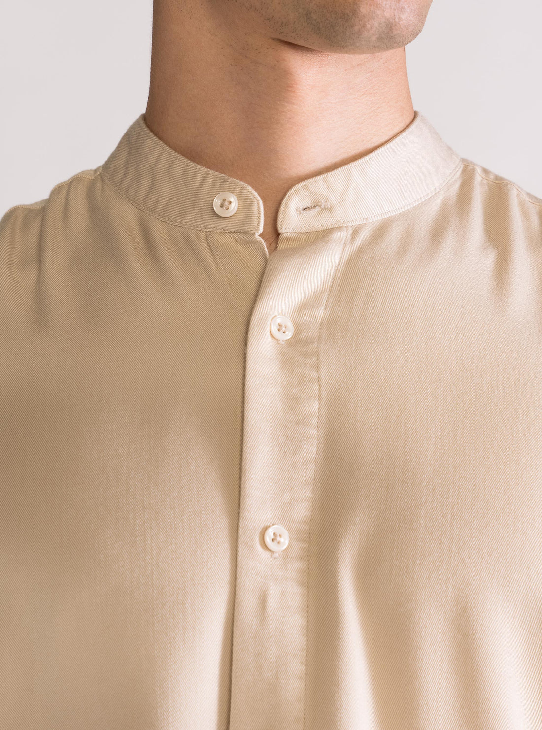 Let It Rain Camisa Regular, Beige