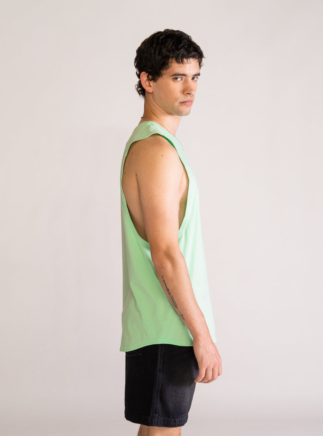 A Wild Claim Tank Top, Verde Menta