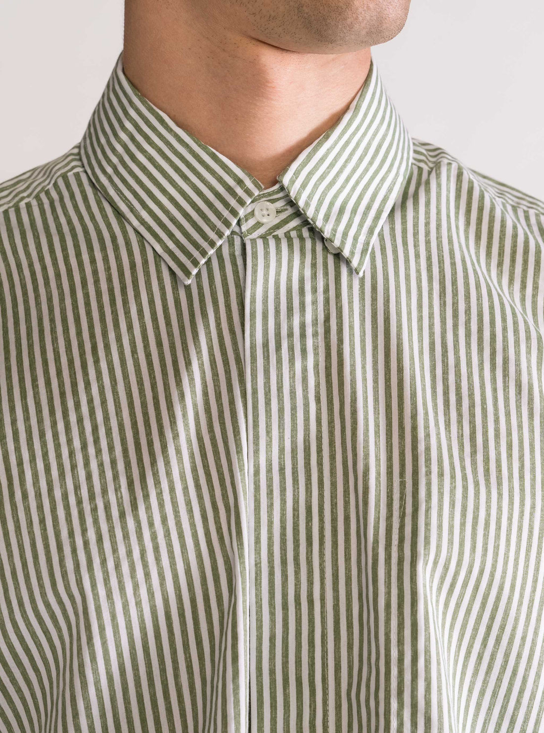 The Mishap Camisa Boxy, Verde Claro