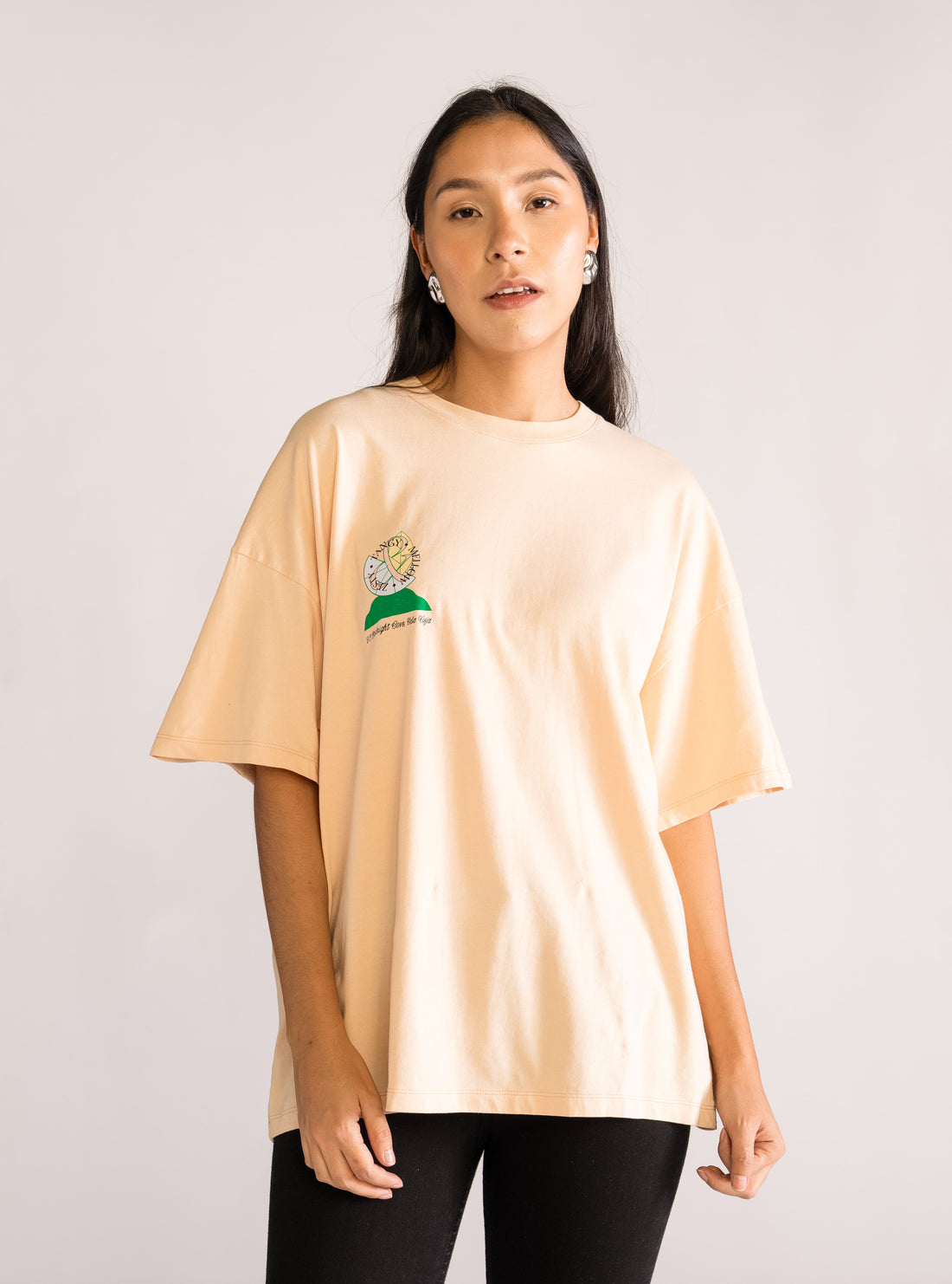 Mocktail Club Long Tee, Kaky