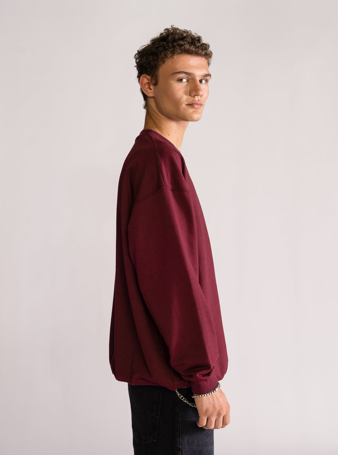 Basic Crew Neck Premium, Corinto