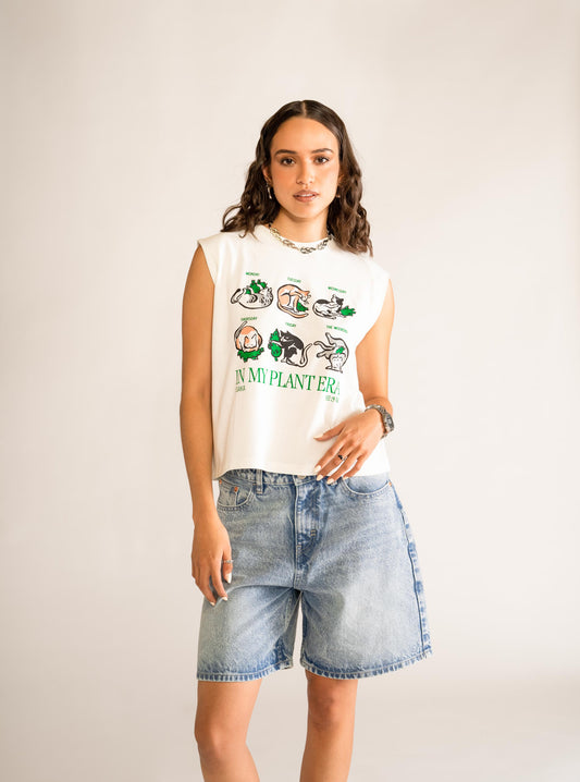 The Aristocats Cap Sleeve T-shirt, Blanco Hueso