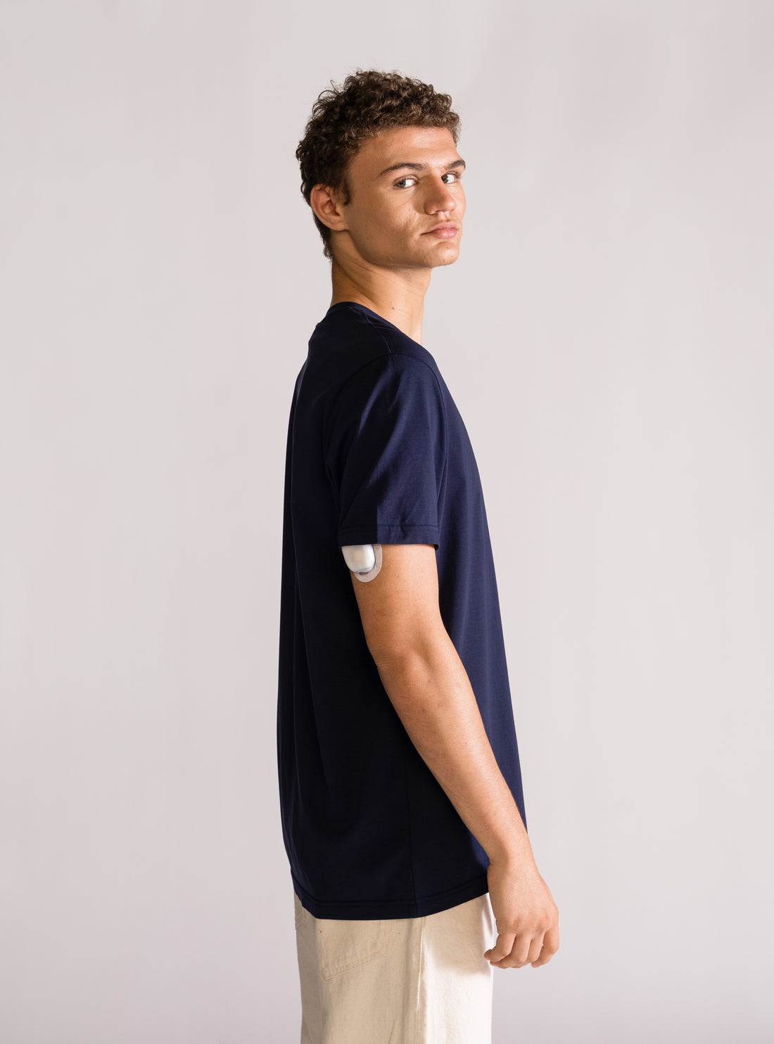 Basic T-Shirt Premium, Azul Obscuro