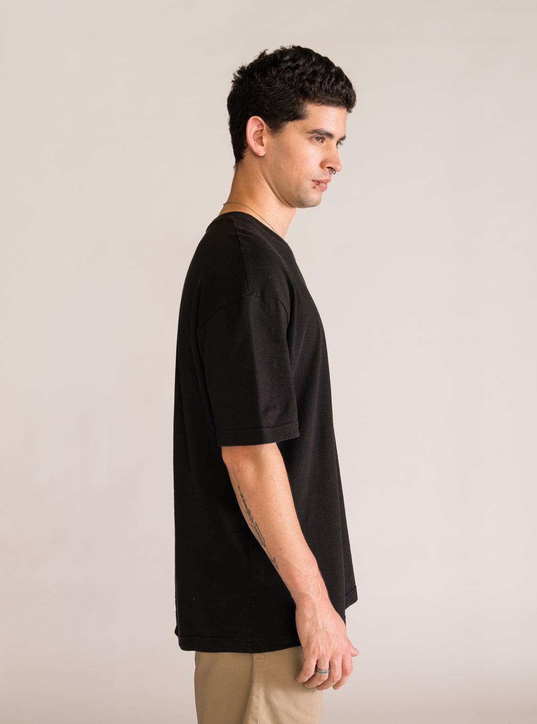 Take A Walk Drop T-Shirt, Negro