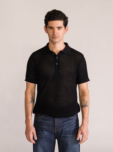 Whimsical Camisa, Negro